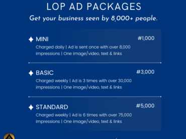 LOP Ad Packages